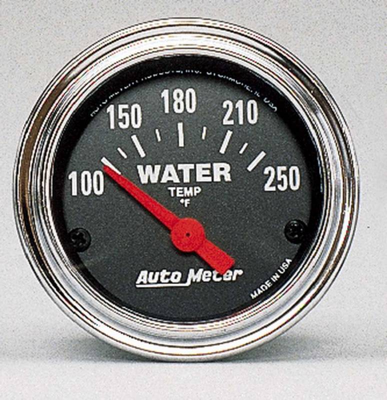 Picture of Auto Meter 2532 Traditional Chrome 2.06 in. Water Temperature Gauge - 100-280 deg
