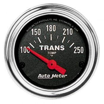 Picture of Auto Meter 2552 Traditional Chrome Electric Transmission Temperature Gauge - 2.06 in.