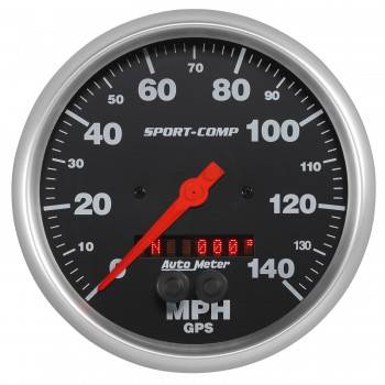 Picture of Auto Meter 3983 5 in. Sport Comp GPS Speedometer with Rally Nav Display