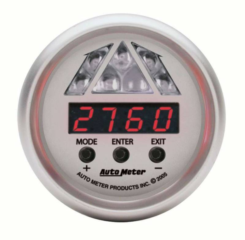 Picture of Auto Meter 4387 Ultra-Lite Pro Shift Lite Gauge - 2.06 in.