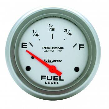 4416 Ultra-Lite Electric Fuel Level Gauge - 2.62 in.