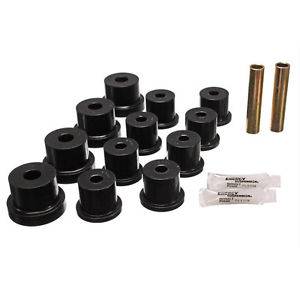 3.2122G Leaf Spring Bushing Set - Black
