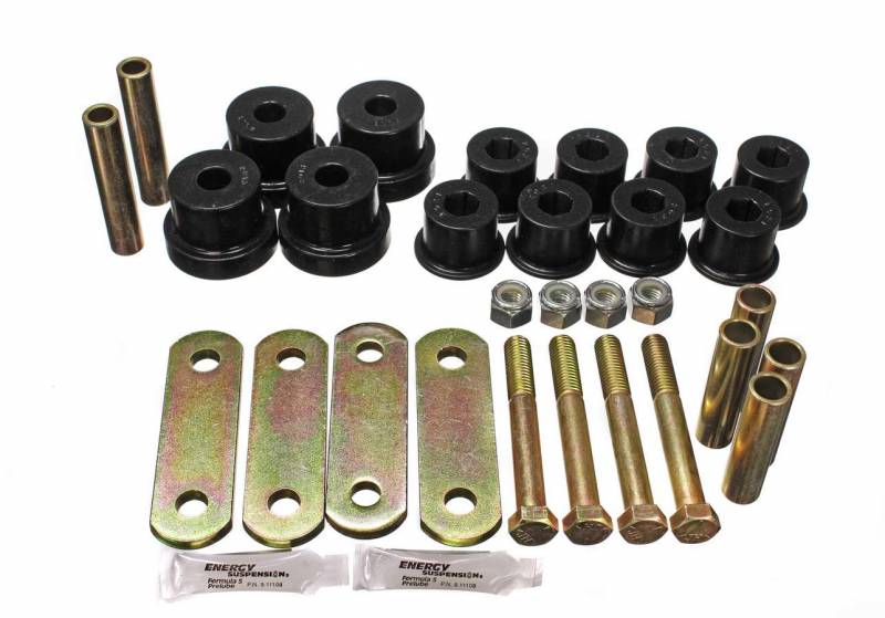3.2134G Heavy Duty Shackle Set - Black
