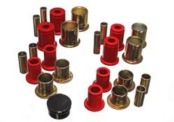 3.3106R Front Control Arm Bushings - Fits 80-81 Camaro, Firebird - Red