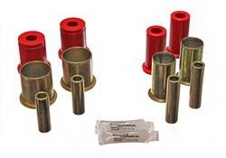 3.3157R Front Control Arm Bushings - Fits 82-92 Camaro - Firebird - Red