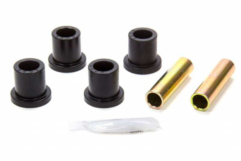4.2126G Hyper-Flex Spring Shackle Bushing Rear Steel Polyurethane Zinc Oxide & Black - Ford Bronco 1966-77