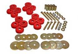 4.4110R Body Cab Mount Set - Red