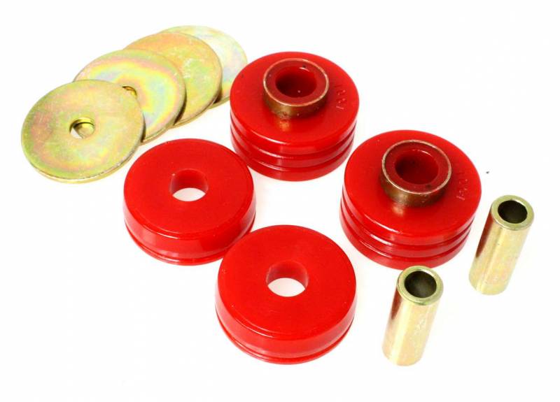 9.4102R Hyper-Flex Body Mount Bushing 2.25 in. OD 0.50 in. ID Hardware Included - Steel & Polyurethane