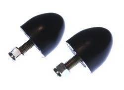 15 Outside Diameter 15625 Long Black Polyurethane Set Of 2