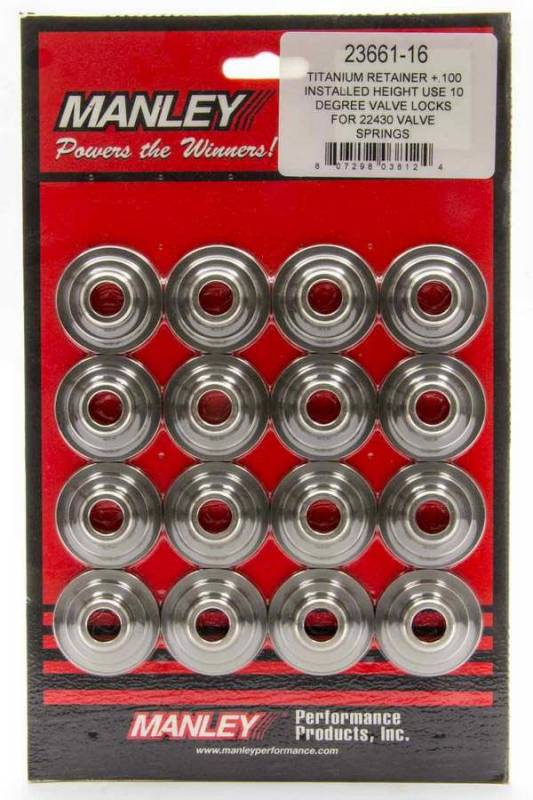 23649-16 10 deg Titanium Retainers