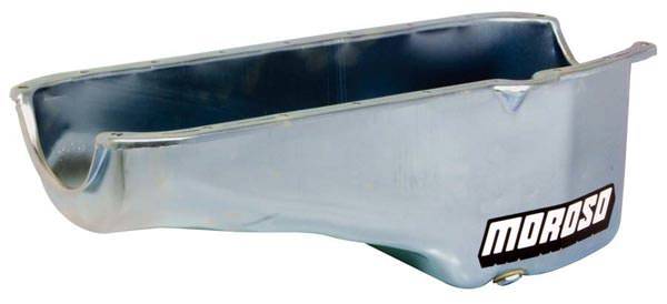 20171 Performance Products Stock Replacement Engine Oil Pan Rear Sump 5 qt. 7.50 in. Deep - Steel