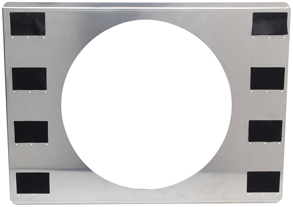 25.75 x 18.75 in. Aluminum Fan Shroud - Single 16