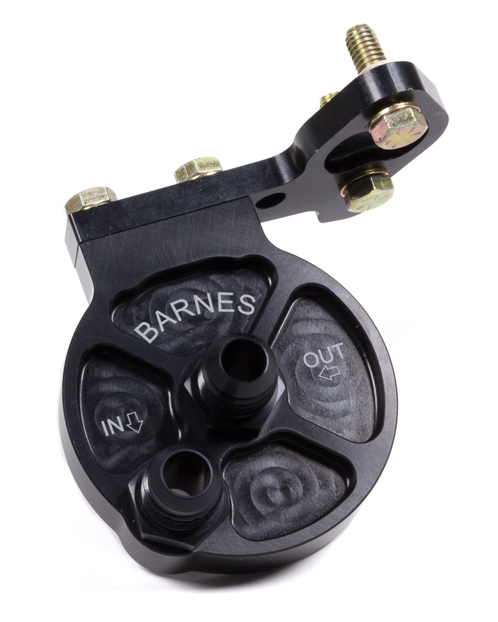 8930-10 Billet Oil Filter Mount Front Mount -10 Fittings