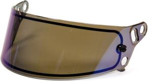 Picture of Bell Helmets 2010007 SE03 Blue Mirror Shield - 3 mm