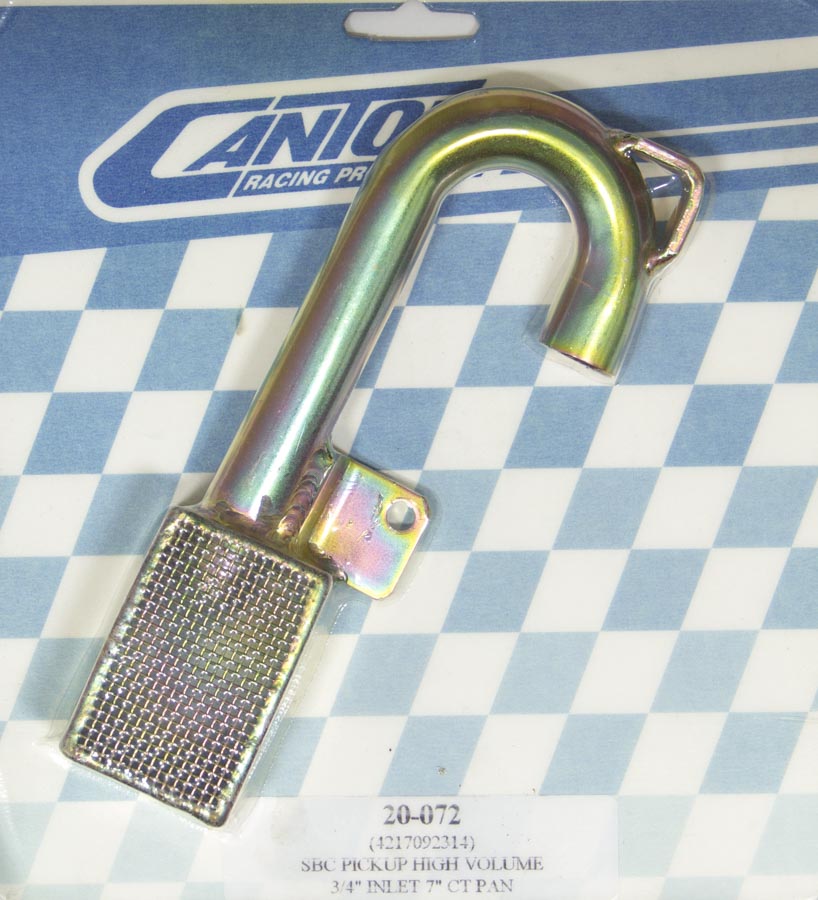 20-072 Oil Pump Pick-Up - Small Block Chevy - Circle Track High Volume Pump with 0.75 ft. Tube 7 ft. Deep Oil Pan -  Water World, WA1393522