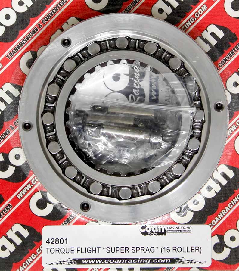 COA-42801 Super Sprag Transmission Sprag Overrun Clutch Bolt-In Cam Roller & Spring - Torqueflite 727