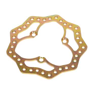 SRC-2704 Front 3-Lug Rotor Steel - Drilled - 10.25 in.