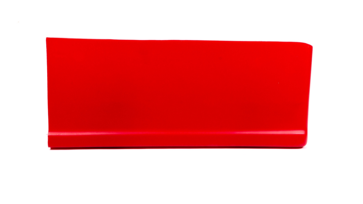304-RD Left Side SS Nose Lower Fender Extension, Red