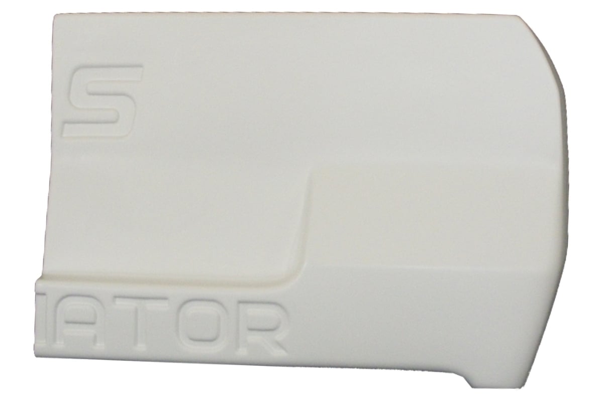 307-WH Right Side SS Tail, White