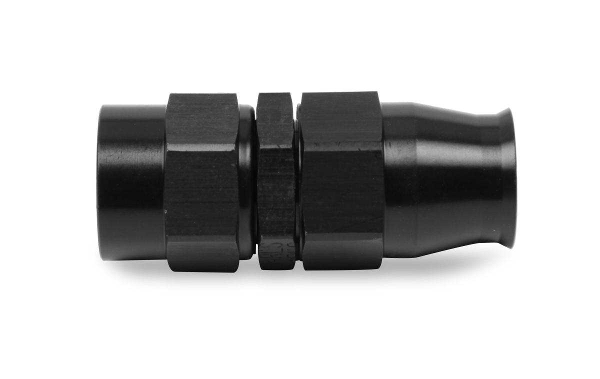 620106ERL 6-AN UltraPro Twist-On Fitting Straight - Black
