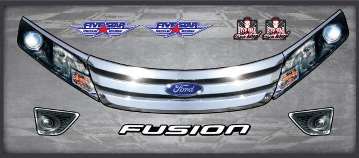 590-410-ID Graphics Nose Kit for 2010-2012 Fusion