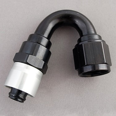 3112016 16-AN Crimp Hose Fitting - 120 deg