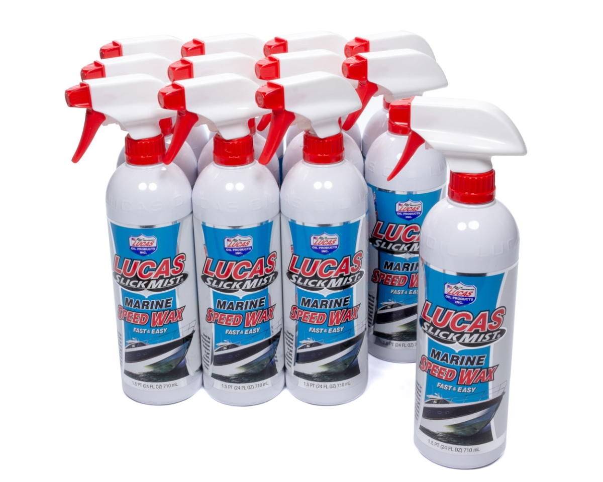 10980-12 Slick Mist Marine Speed Wax Case - 12 x 24 oz