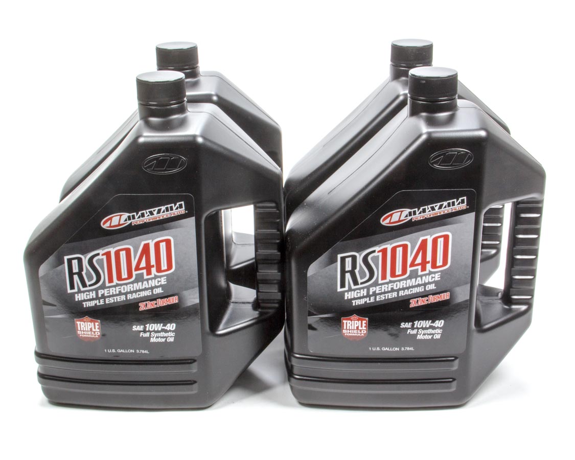 39-169128 ZDDP 10W40 Synthetic RS1040 Motor Oil - 1 gal - Case of 4 -  MAXIMA RACING OILS, MAX39-169128