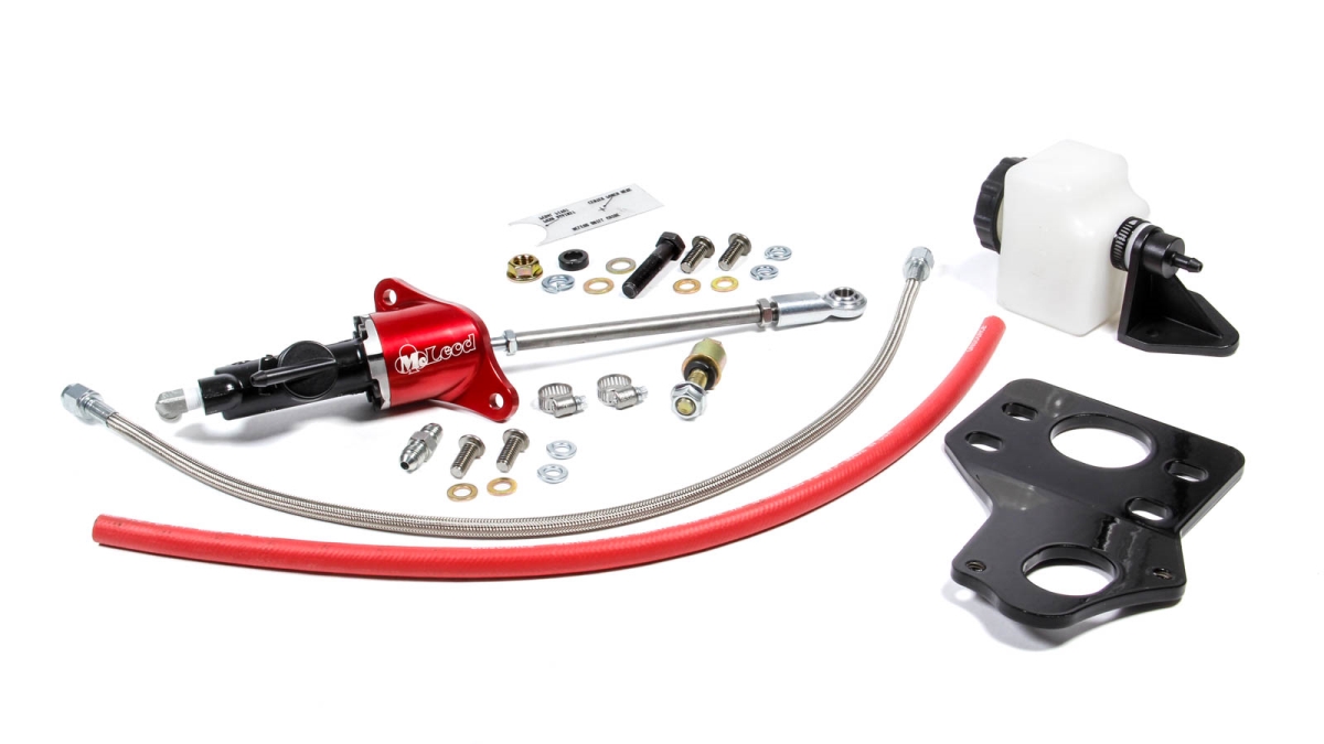 1434005 Hydraulic Clutch Conversion Kit for 1970-1981 Camaro - Bolt On Braided Stainless Lines 3/4 in Master Cylinder GM F-Body 1970-81<BR>