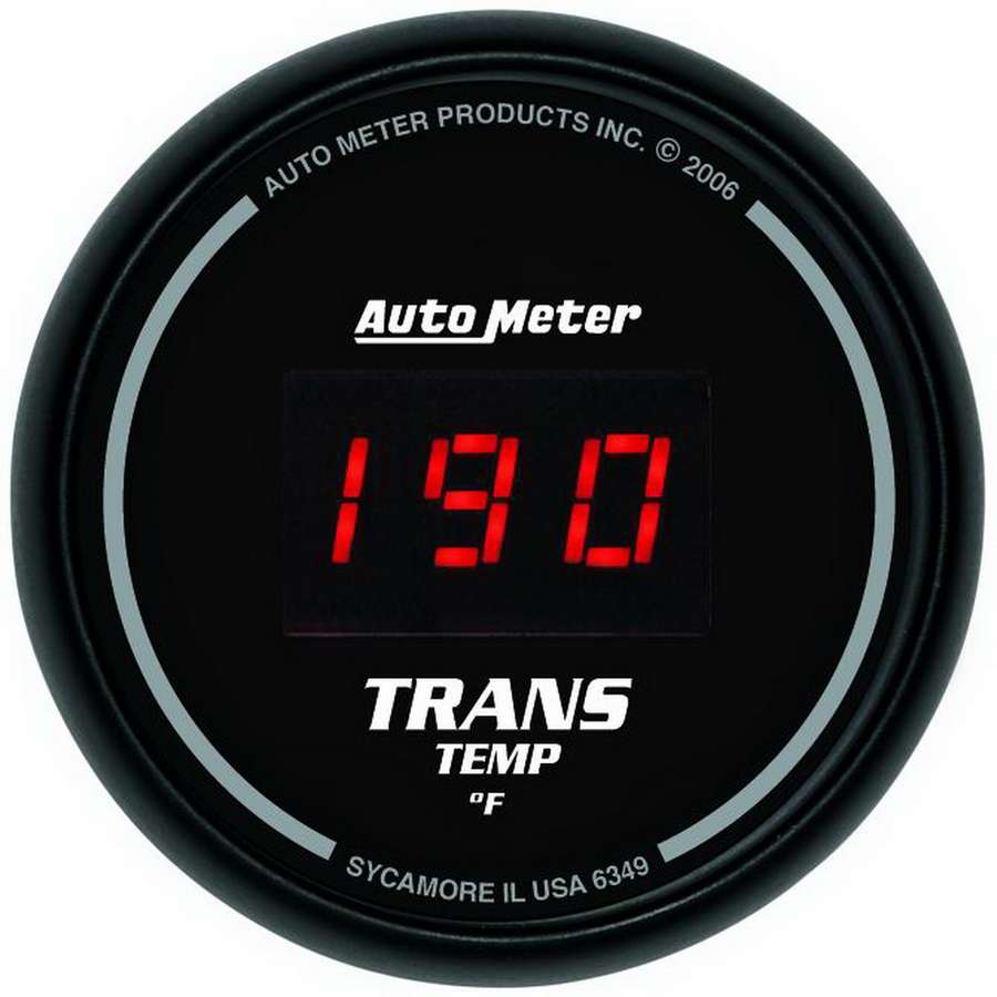 6349 2.06 in. Sport-Comp Digital Transmission Temperature Gauge