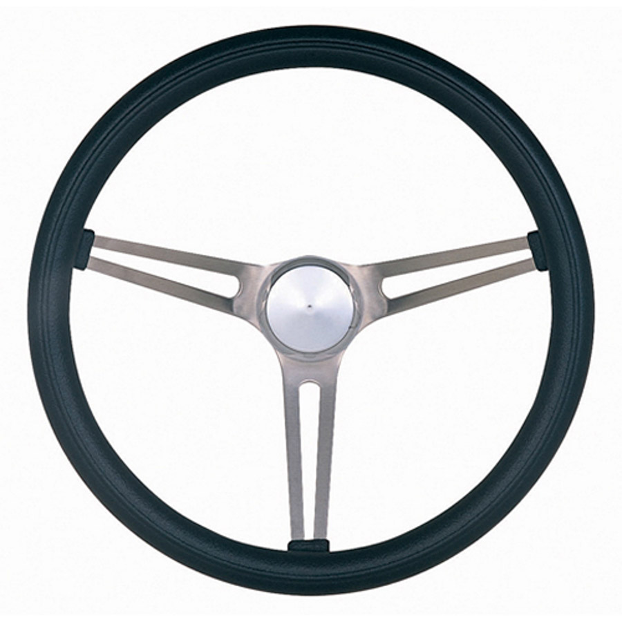 969 Classic Nostalgia 15in. GM Steering Wheel - Black - Durable Design