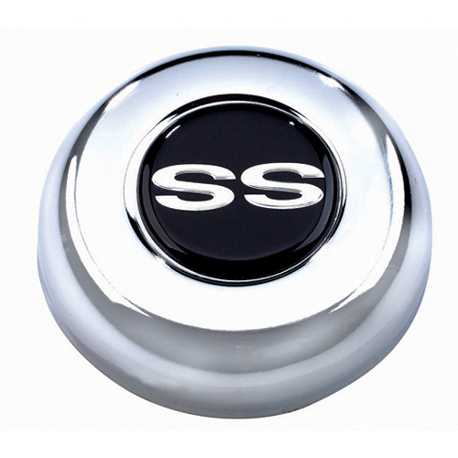 5629 Steering Wheels Chrome Stainless Steel Button