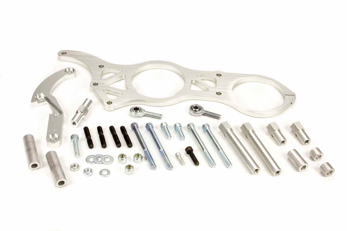 63867 Alternator & Vacuum Pump Mounting Bracket Kit for Big Block Chevy