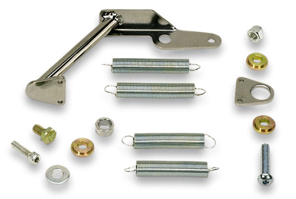 64927 Throttle Return Spring Kit - Chrome - Set of 2 - Heavy & Light Springs