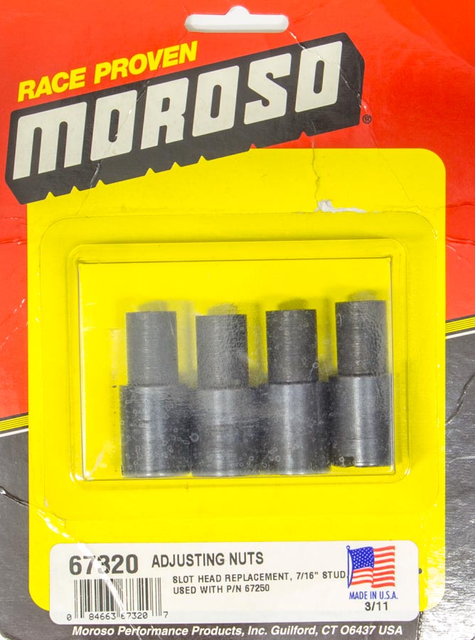 67320 Stud Girdle Adjustable Nuts, 0.43 in. - Pack of 4