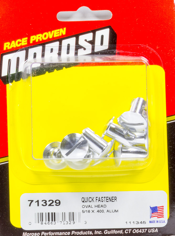 71329 Oval Head Quick Fastener - 0.31 x 0.400 in.