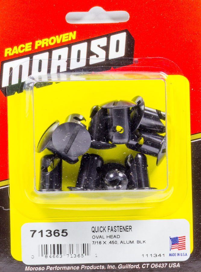 71365 Oval Head Quick Fastener - 0.43 x 0.450 in.