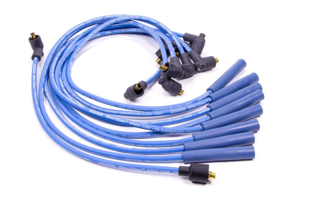 72605 Blue Max Spiral Core Ignition Wire Set for Ford with 351C - 400 V8 Engines