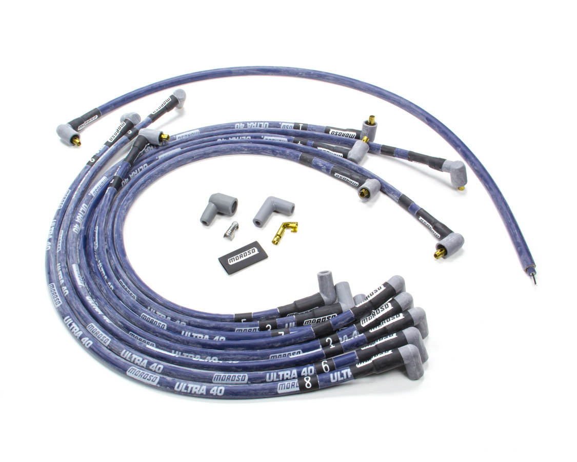 73617 8.65 mm 90 deg Ultra 40 Plug Wire Set