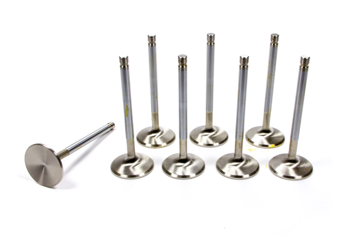 9643 Replacement Exhaust Valves for Small Block Ford - 1.81 in. - Pack of 8 -  EDELBROCK, EDE9643