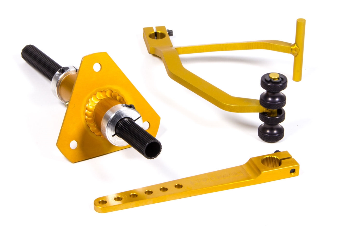 19831 Adjustable Gas Pedal with Roller Bearings - Angled 18 deg