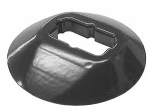 C-329 Racing Products Carburetor Flow Hat Air Flow Director Plastic Black Holley 2 Barrel Carburetors