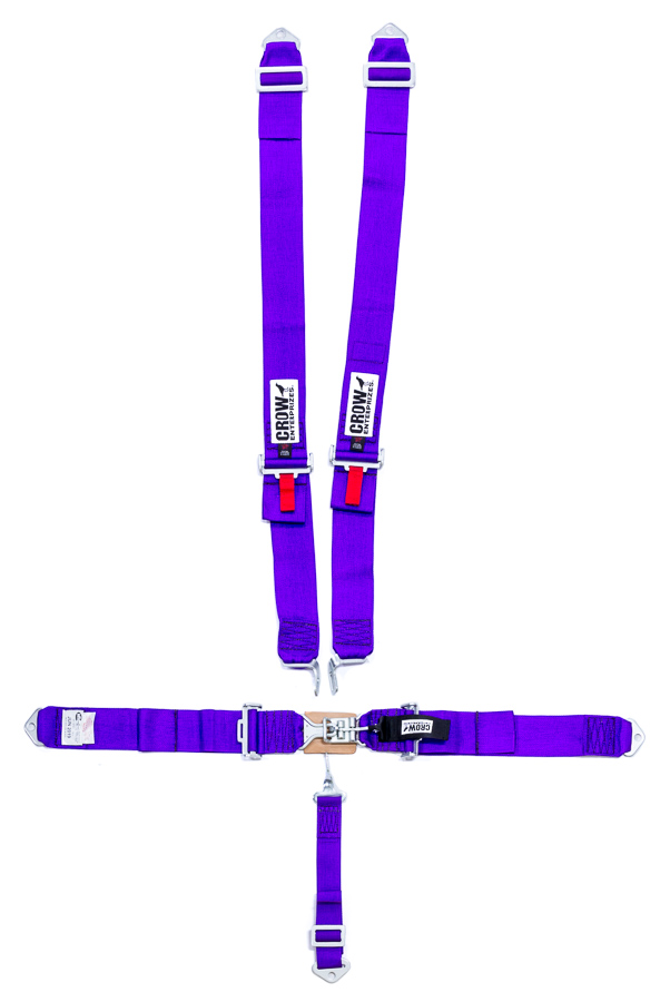 11005 5 Point Harness Small Latch Purple Bolt in Pull Down