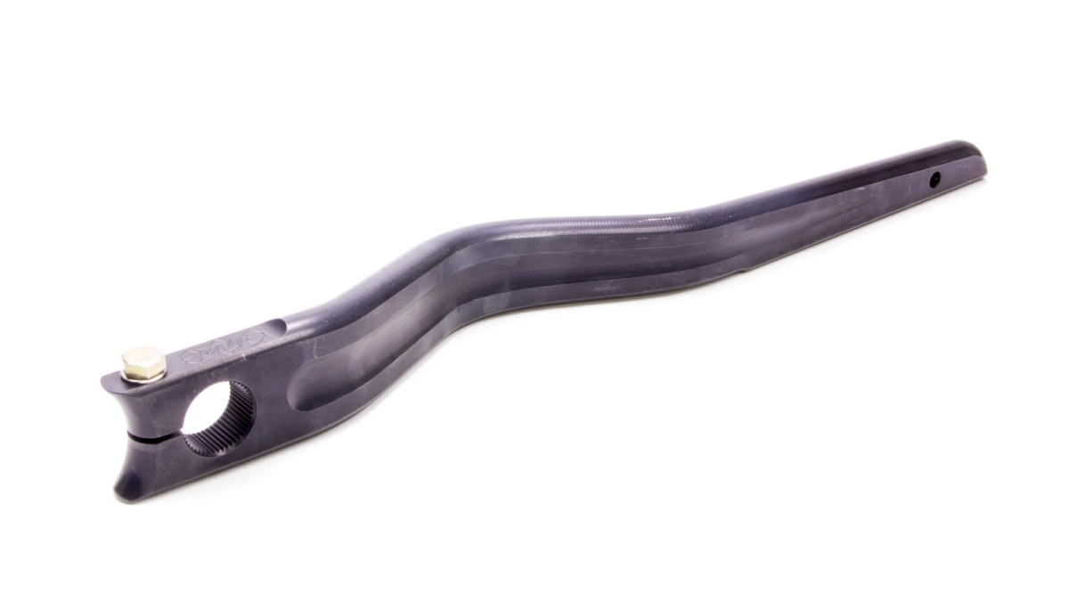 SRC-2115B Aluminum Left Front Torsion Arm - S Bend - Black