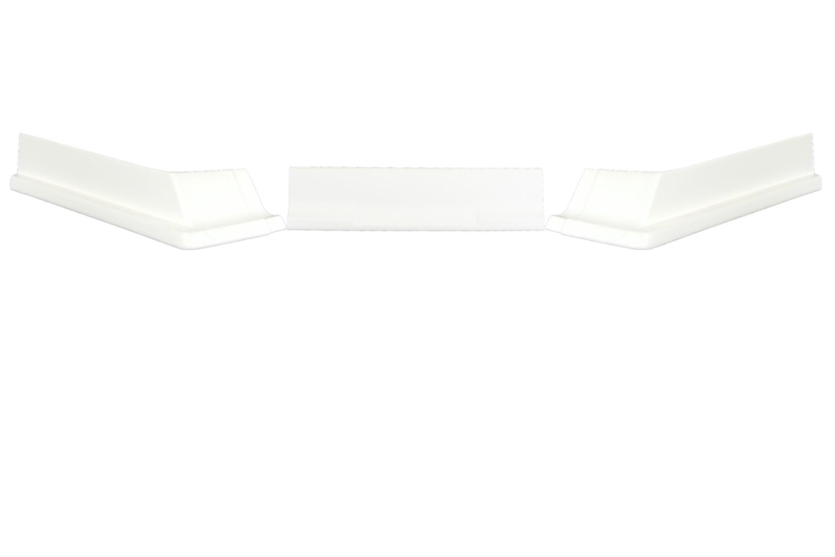 409-WH 3 Piece Modified IMCA Air Valance, White