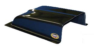 810-AL-BK Pillar Post Aluminum Black Pair Late Model