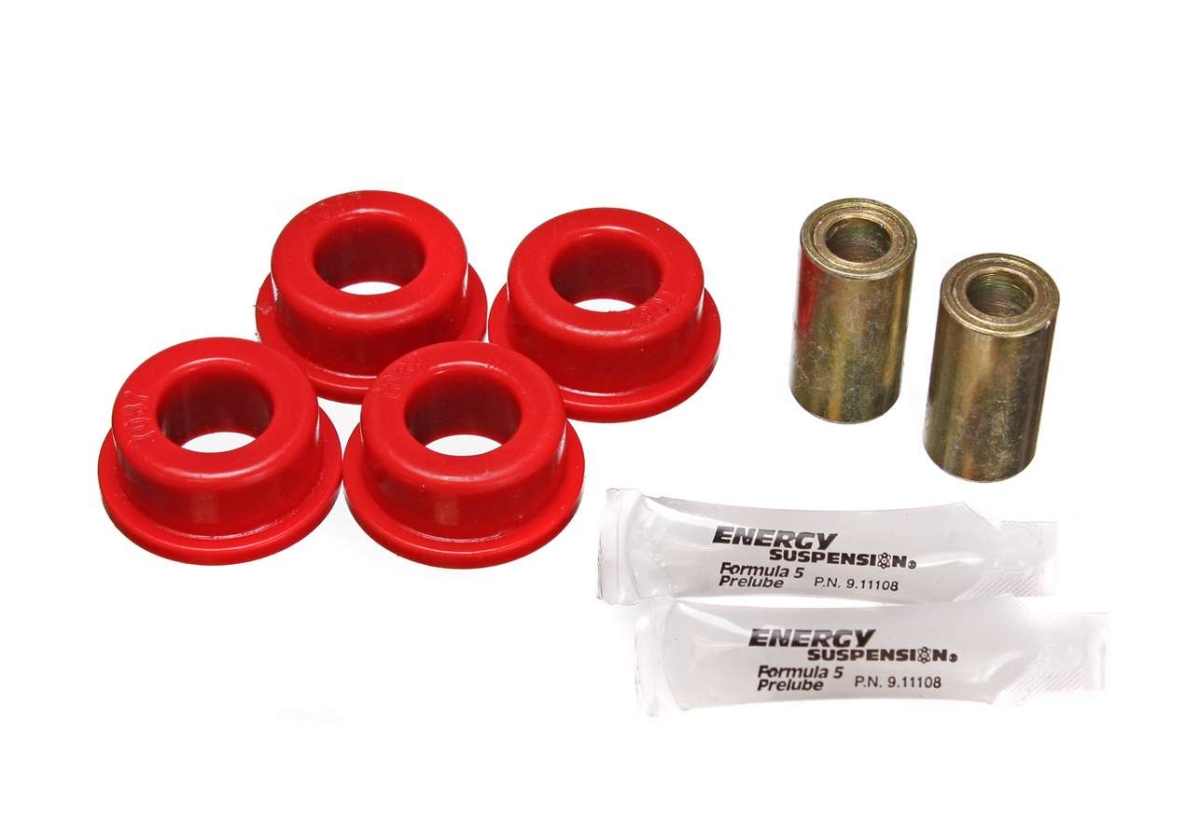 2.7103R Rear Track Arm Bushing Set, Red