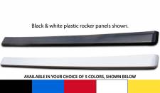 000-5501P-R Plastic Rocker Panel, Red