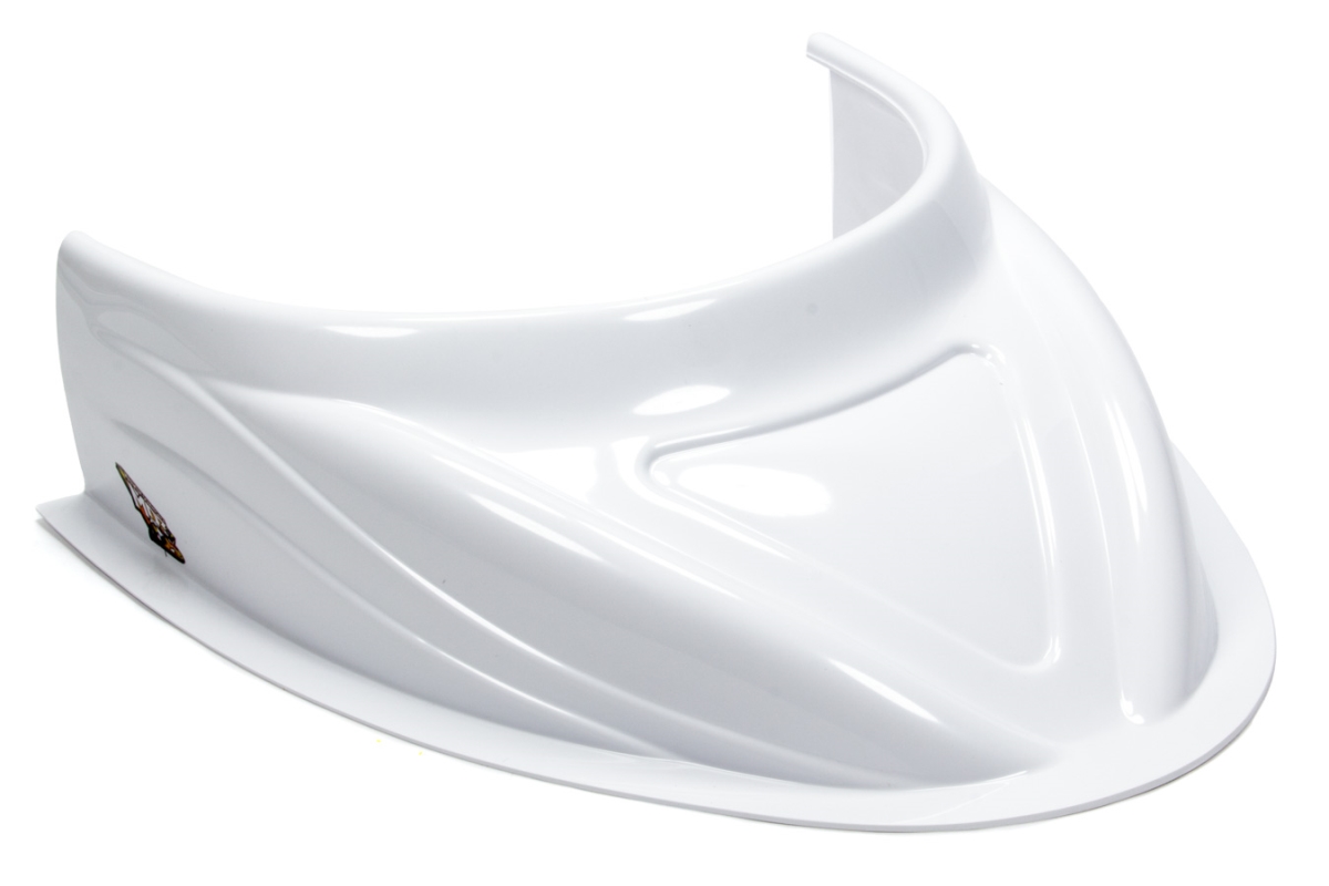 040-4113-W 5 in. MD3 Flat Hood Scoop, White