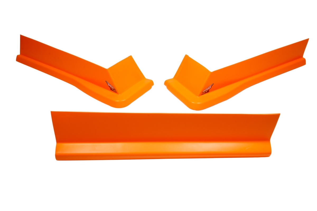 3022-417-FO Modified Aero Valance, Fluorescent Orange - 3 Piece